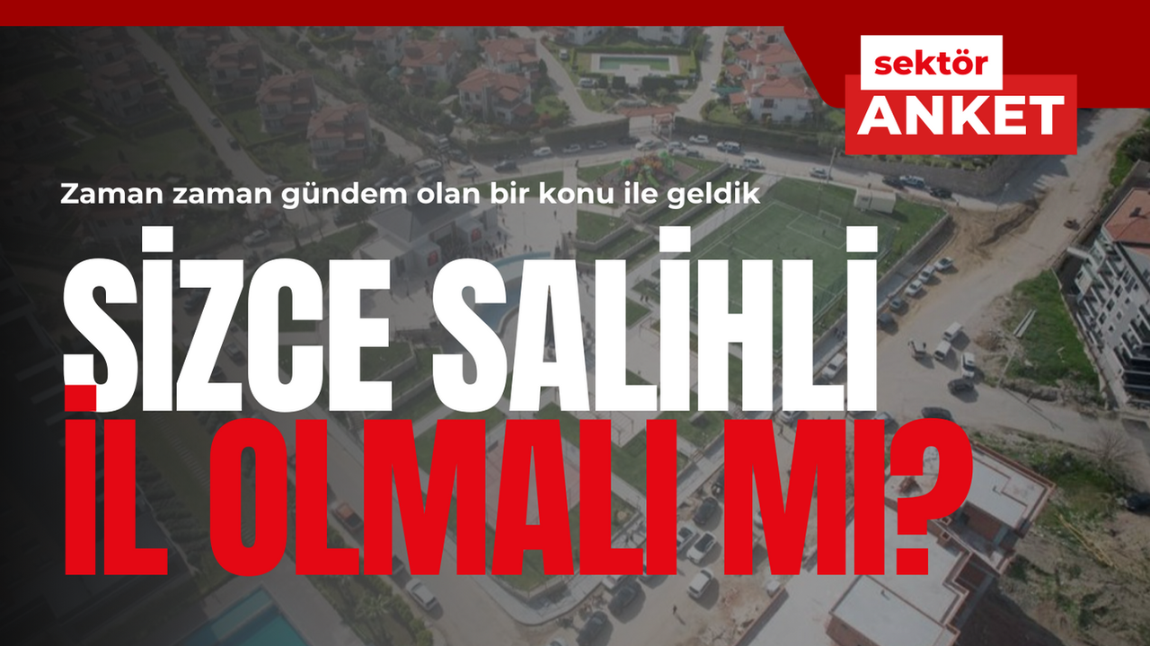 Zaman zaman gündem olan bir konu ile geldik. Sizce Salihli il olmalı mı?