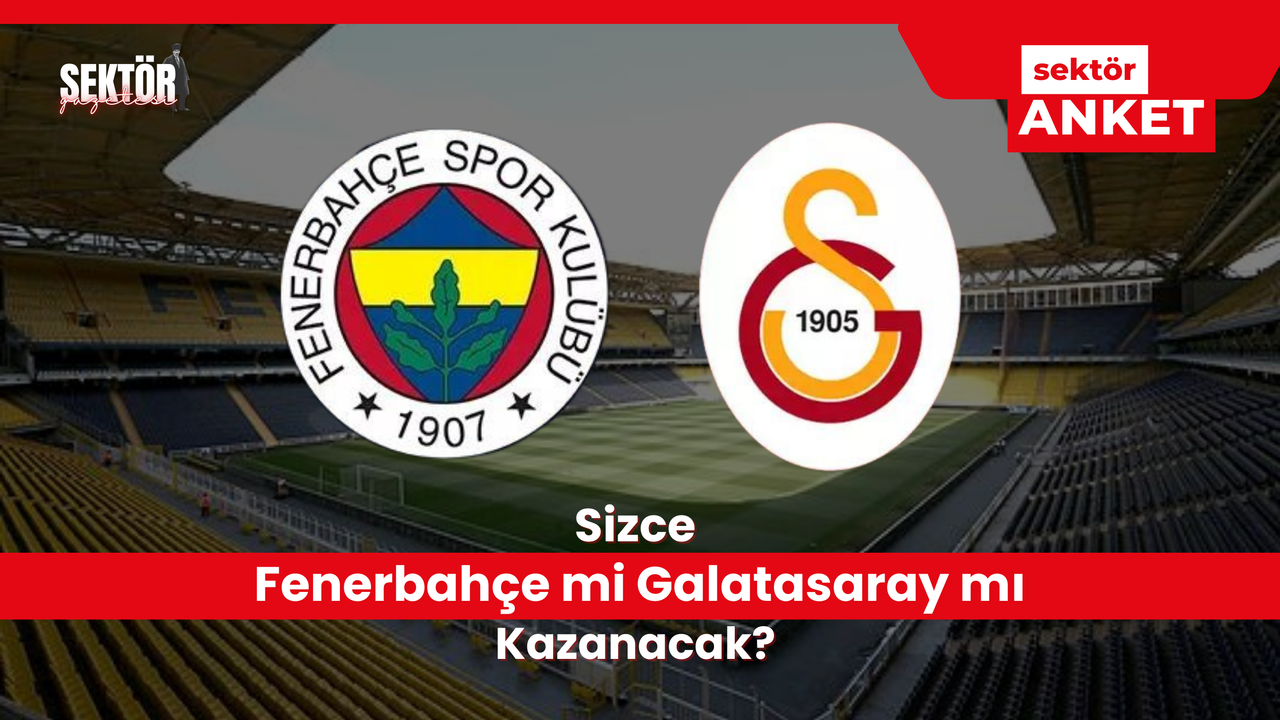 Sizce hafta sonu oynanacak olan Fenerbahçe - Galatasaray derbisinde kim kazanır?