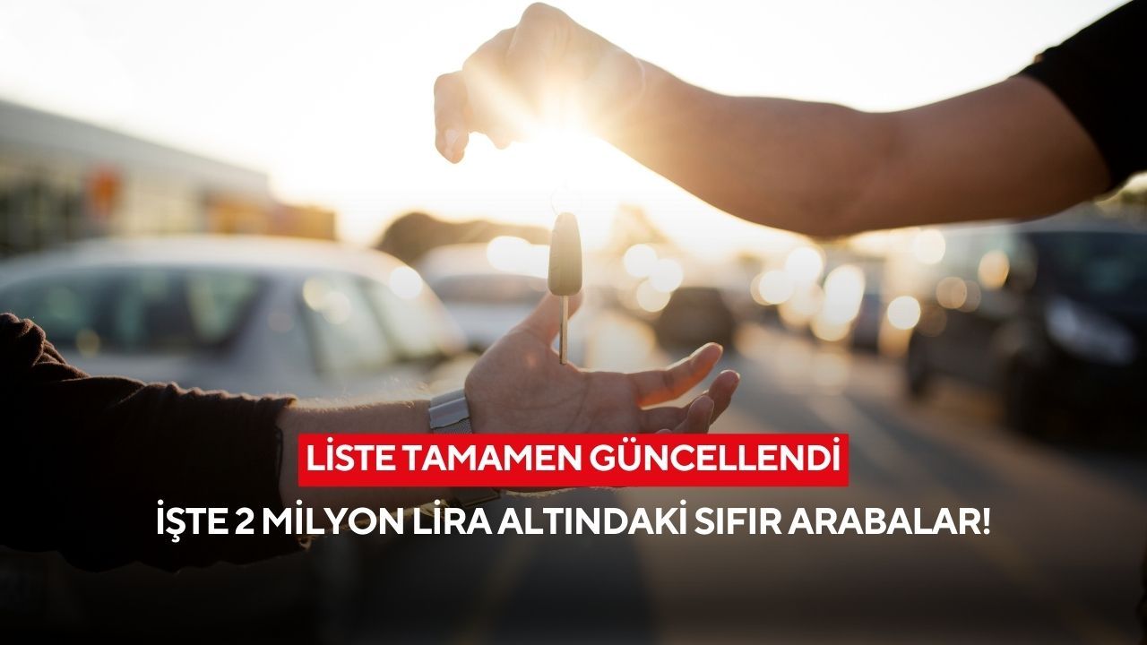 Liste tamamen güncellendi: İşte 2 milyon TL altına alınabilecek en ucuz otomatik otomobiller!