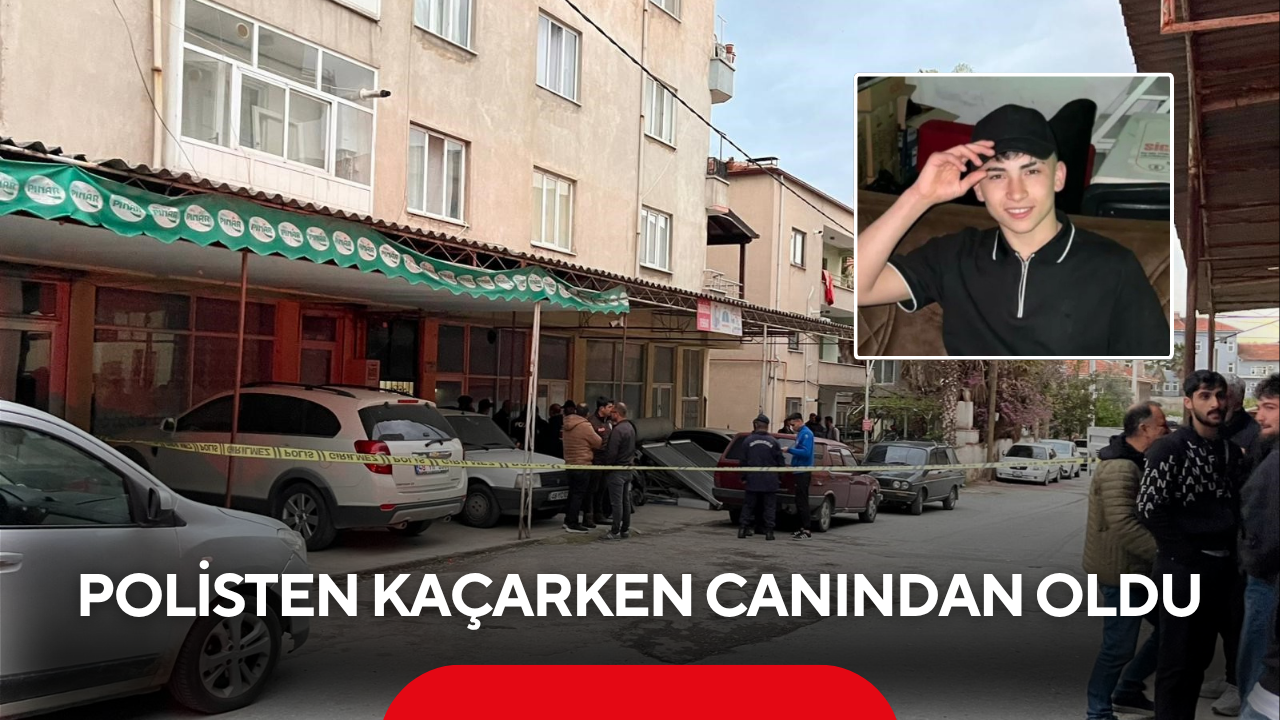 Polisten kaçarken canından oldu