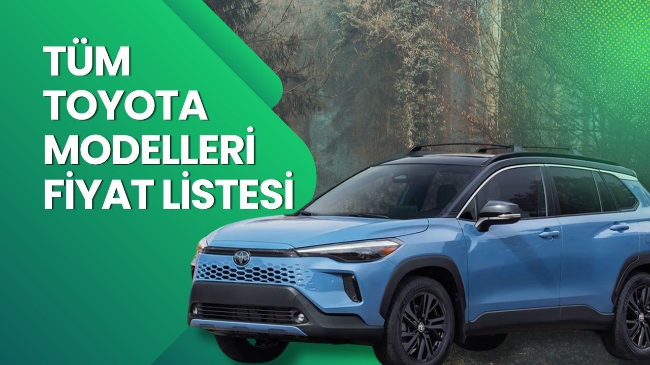 Toyota Fiyat Listesi 2026 | Toyota Corolla, Yaris Cross, Camry, CH-R, RAV4 ve Hilux Nisan Ayı Güncel Fiyat Listesi
