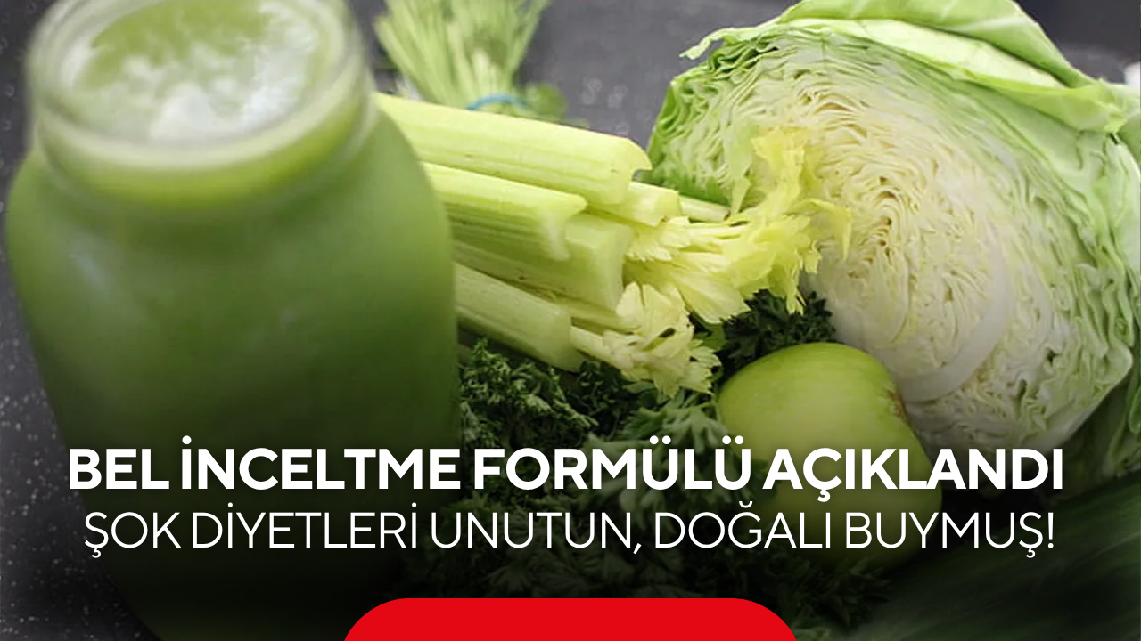 Uzman listeyi paylaştı! Hem kilo verdiriyor hem beli santim santim inceltiyor