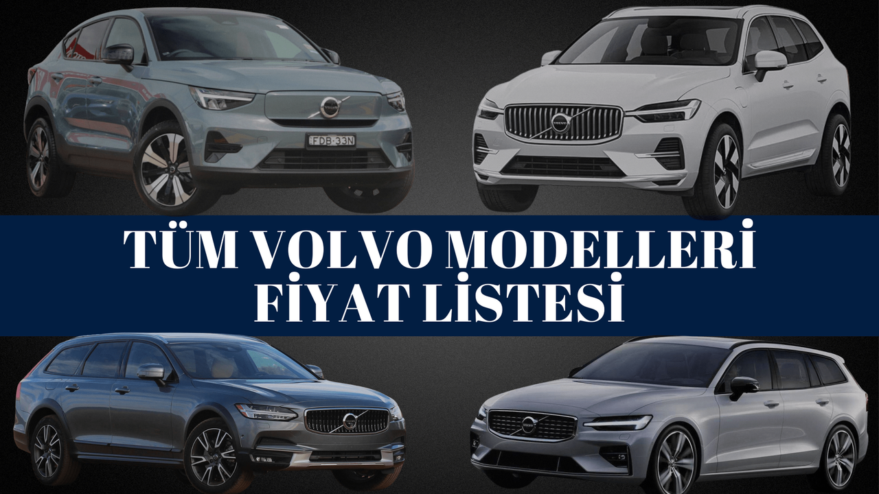 Volvo Fiyat Listesi 2025 | S90, V90, XC40, C40, EX40, XC60 ve XC90 Ocak Ayı Güncel Fiyatlar