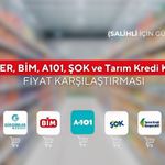 Salihli'de Zincir Marketlerin Fiyat Karşılaştırması (Güncel Liste)
