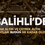 Salihli’de gram altın ve çeyrek altın fiyatları bugün ne kadar oldu? (01.08.2026)