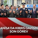 Manisa'da Kıbrıs Gazisi Kamil Aydemir’e son görev