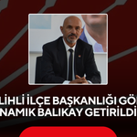 CHP Salihli İlçe Başkanlığı Görevine Namık Balıkay Getirildi