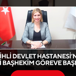 Salihli Devlet Hastanesi’nde yeni başhekim göreve başladı