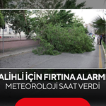 Salihli İçin Fırtına Alarmı! Meteoroloji Saat Verdi