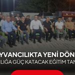 Hayvancılıkta yeni dönem! Hayvancılığa güç katacak eğitim tamamlandı...