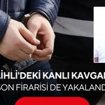 Salihli'deki kanlı kavganın son firarisi de yakalandı