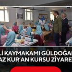 Salihli Kaymakamı Güldoğan’dan Yaz Kur’an Kursu ziyareti