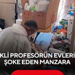 5 yıldır biriktiriyormuş! Emekli profesörün evlerinden çıkanlar şoke etti