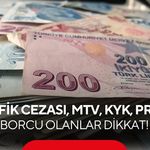 Borcu olan milyonları ilgilendiriyor! Son başvuru tarihi yaklaştı