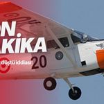 Askeri uçak düştü iddiası