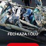 Feci kaza: 1 ölü