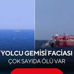 Yolcu gemisi battı! Çok sayıda ölü var