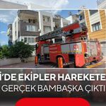 Salihli’de yangın paniği! Ekipler geldi, gerçek bambaşka çıktı
