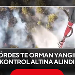 Gördes’te orman yangını kontrol altına alındı