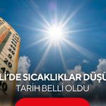 Salihli’de sıcaklıklar düşüyor! 39 dereceyi gören hava hafta sonu 31 dereceye inecek