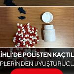 Salihli’de polisten kaçtılar! Ceplerinden uyuşturucu çıktı