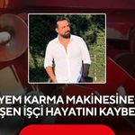 Yem karma makinesine düşen işçi hayatını kaybetti