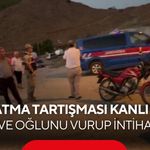 Yola taş atma kavgasında dehşet! Baba ve oğlunu pompalı tüfekle vurdu, ardından intihar etti...