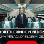 Bakan Uraloğlu açıkladı! Tren bileti bulamayan yolcuya “yer açıldı” bildirimi gidecek