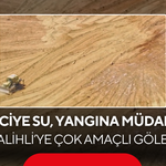 Üreticiye Su, Yangına Müdahale! Salihli’ye Çok Amaçlı Gölet
