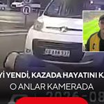 Lösemiyi yendi, kazada hayatını kaybetti: O anlar kamerada