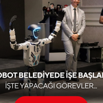 Robot, belediyede resmen işe başladı! Kavgayı ayıracak, bomba imha edecek: İşte yapacağı görevler...