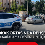Sokak ortasında dehşet! 43 yaşındaki adam göğsünden bıçaklandı