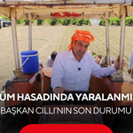 Üzüm hasadında eli makineye sıkışmıştı... Ameliyat olan Saruhanlı Belediye Başkanı Cıllı'dan haber var