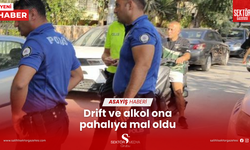 Drift ve alkol ona pahalıya mal oldu