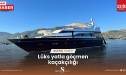 Lüks yatla göçmen kaçakçılığı