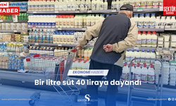 Bir litre süt 40 liraya dayandı