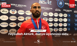 Feyzullah Aktürk, dünya üçüncüsü oldu