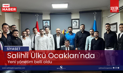 Salihli Ülkü Ocakları'nda yeni yönetim belli oldu