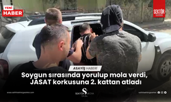 Soygun sırasında yorulup mola verdi,   JASAT korkusuna 2. kattan atladı