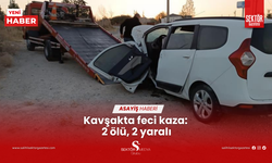 Kavşakta feci kaza: 2 ölü, 2 yaralı