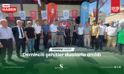 Demircili şehitler dualarla anıldı