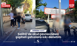 Son dakika… Salihli’de okul çevresindeki şüpheli şahıslara sıkı denetim