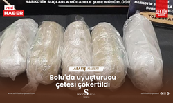 Bolu'da uyuşturucu çetesi çökertildi