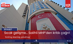 Sıcak gelişme… Salihli MHP’den kritik çağrı! 