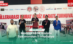 Manisa BBSK Karate Takımından 11 madalya