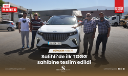 Salihli’de ilk TOGG sahibine teslim edildi