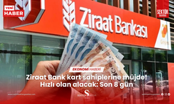 Ziraat Bank kart sahiplerine müjde! Hızlı olan alacak.