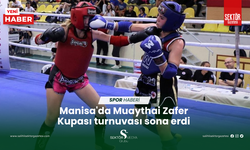 Manisa'da Muaythai Zafer Kupası turnuvası sona erdi