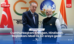 Cumhurbaşkanı Erdoğan, Hindistan Başbakanı Modi ile bir araya geldi