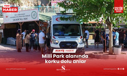 Milli Park alanında korku dolu anlar